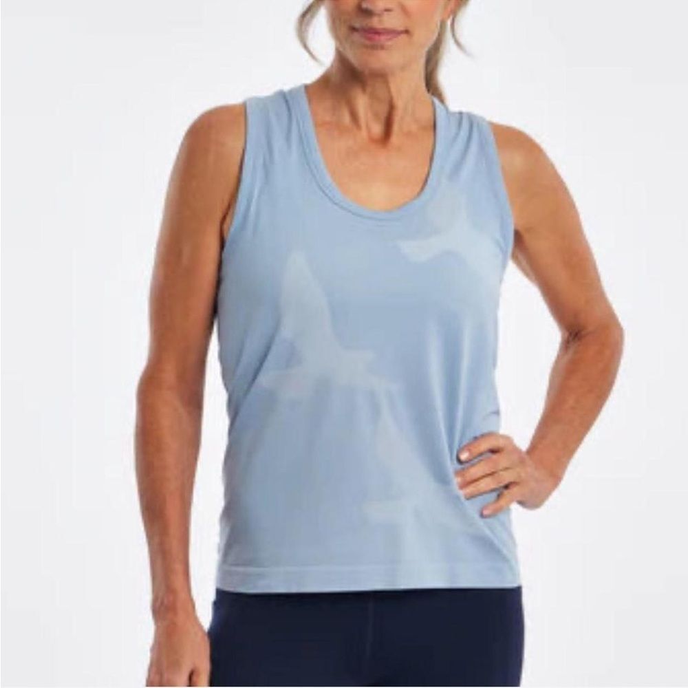 Oiselle Altitude Tank Low Tide Blue Small